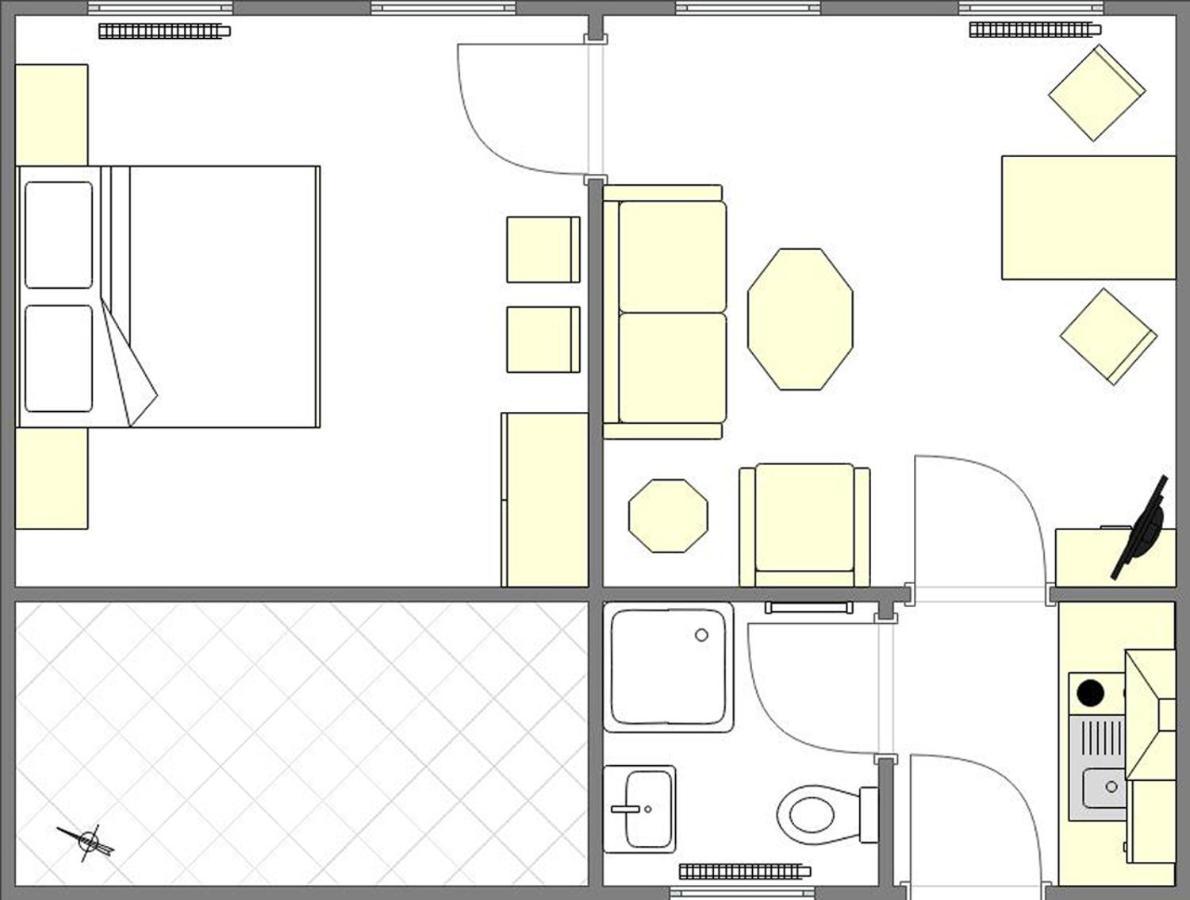 Ferienwohnung Flecken Zechlin エクステリア 写真